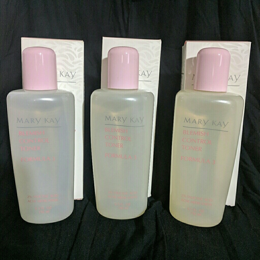 3 Packs Mary Kay Blemish Control Toner Formula 3